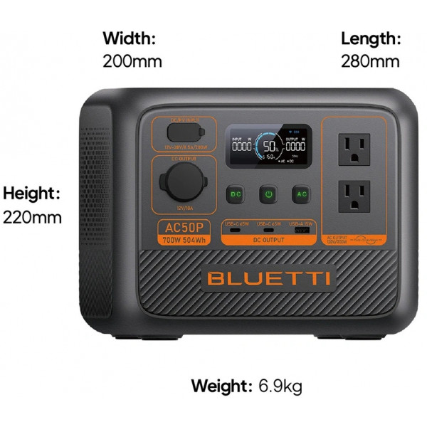 Фото - Зарядна станція універсальна Bluetti AC50P