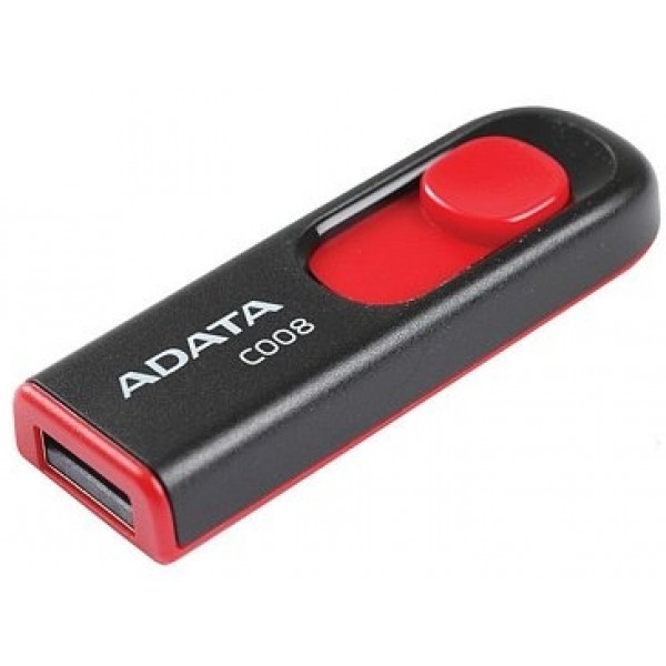 Фото - Флеш USB ADATA C008 16GB USB 2.0 Black (AC008-16G-RKD)