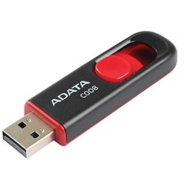 Фото - Флеш USB ADATA C008 16GB USB 2.0 Black (AC008-16G-RKD)