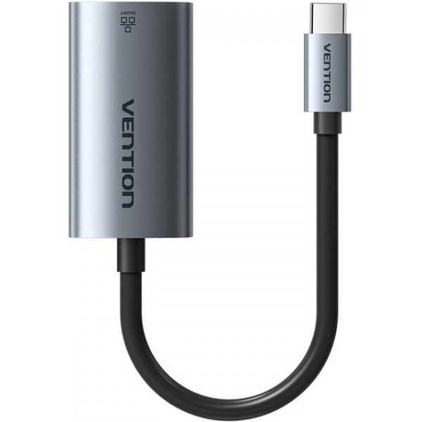 Фото - Перехідник USB-C - Ethernet Vention USB Type-C--> Ethernet RJ45 (CFPHB)