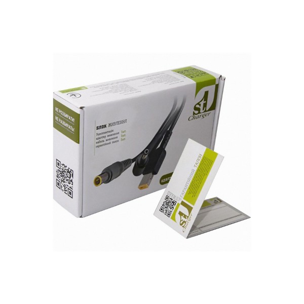 Фото - Зарядний пристрій для ноутбука 1stCharger Asus 40W 19V 2.1A 4.8x1.7 силовий кабель (AC1STAS40WD3)