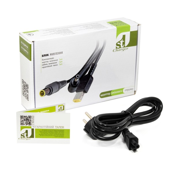 Фото - Зарядний пристрій для ноутбука 1stCharger HP 135W 19V 7.1A 7.4x5.0 силовий кабель (AC1STHP135WC2)