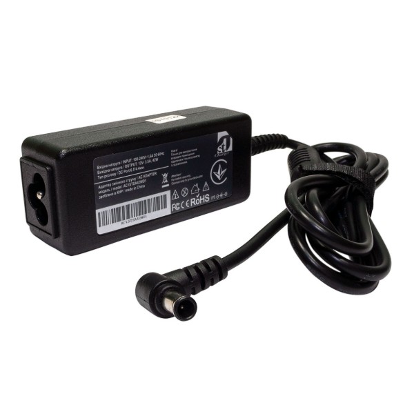 Фото - Зарядное устройство для ноутбука 1stCharger Samsung 42W 12V 3.5A 6.5x4.4 силовой кабель (AC1STSA42WD1)