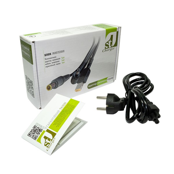 Фото - Зарядное устройство для ноутбука 1stCharger Samsung 42W 12V 3.5A 6.5x4.4 силовой кабель (AC1STSA42WD1)