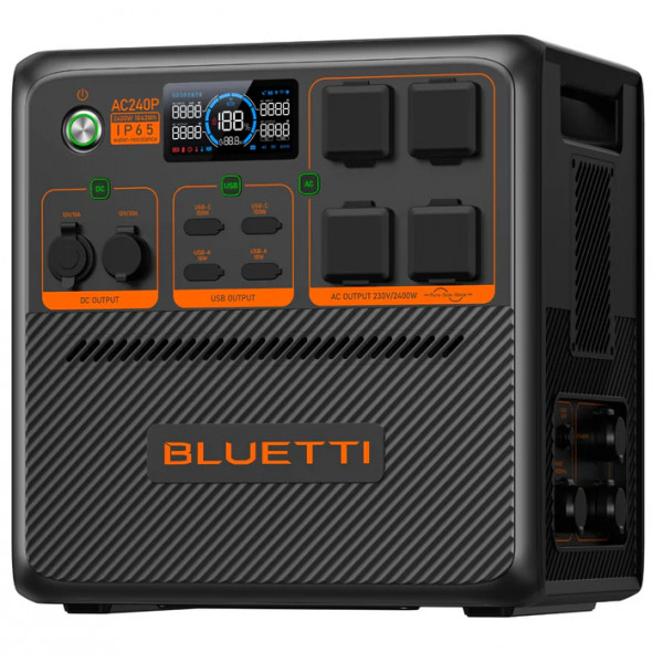 Фото - Уцінка - Зарядна станція універсальна Bluetti AC240P 2400W (IP65 Water-Resistance)
