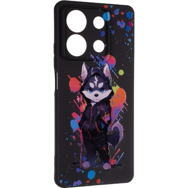 Фото - Чохол для смартфону Gelius Print Case UV for Xiaomi Redmi Note 13 5G Street Husky (96937)