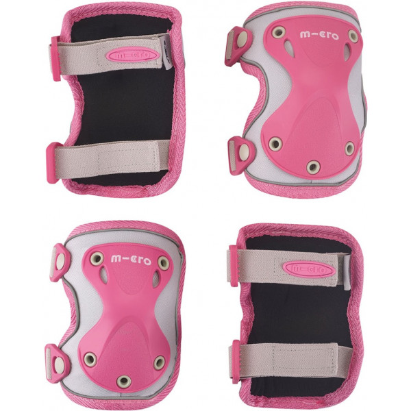 Фото - Комплект захисту Micro РОЖЕВИЙ (лок. 15-19 см, колін. 21-27 см, S.) (AC5476)