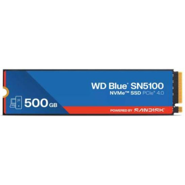 Фото - SSD-накопитель внутренний Western Digital SSD G4 M.2 NVME 500GB BLU SN5100 (WDS500G5B0E-00CPE0)