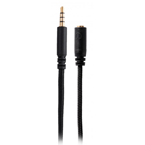 Фото - Кабель 3.5 мм -3.5 мм Hator 1.5м Black  (ACC-213)