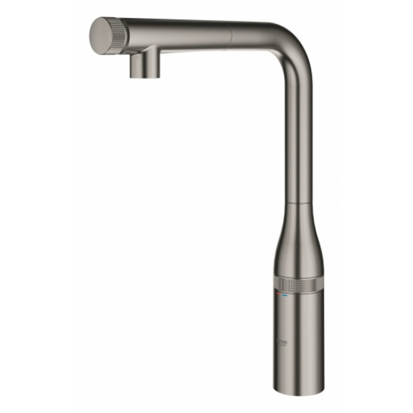 Фото - Кухонний змішувач Grohe Accent Smart Control Матовий графіт (30444AL0)