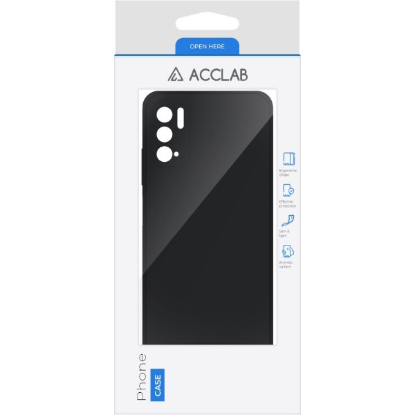 Фото - Чохол для смартфону ACCLAB SoftShell for Xiaomi Redmi Note 10 5G/Poco M3 Pro/Poco M3 Pro 5G Black (1283126587368)