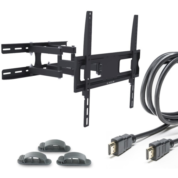 Фото - Крепление для телевизора ACCLAB AL-FR40/ART 26-65+кабель HDMI 1.8 м +Органайзер (1283126631177)