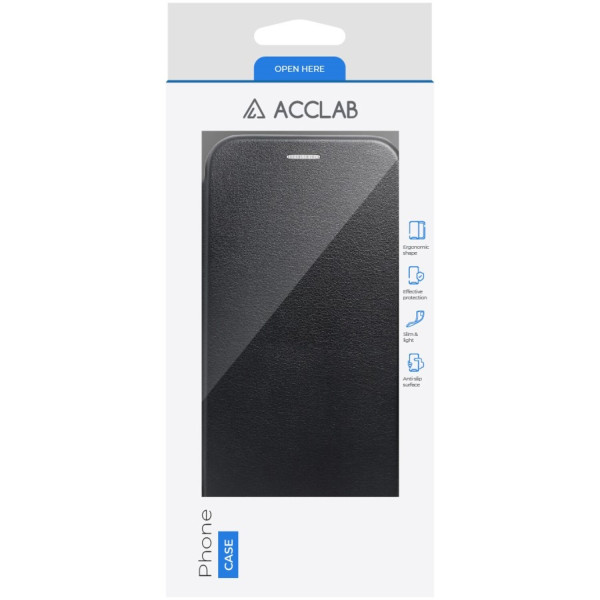 Фото - Чохол для смартфону ACCLAB Elegance for Motorola Moto G13 Black (1283126611131)