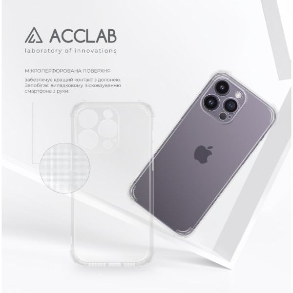 Фото - Чехол для смартфона ACCLAB Shockproof for Apple iPhone 14 Pro Max Light (1283126553677)