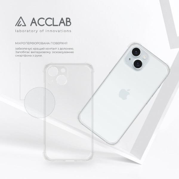 Фото - Чехол для смартфона ACCLAB Shockproof for Apple iPhone 15 Plus Light (1283126587887)