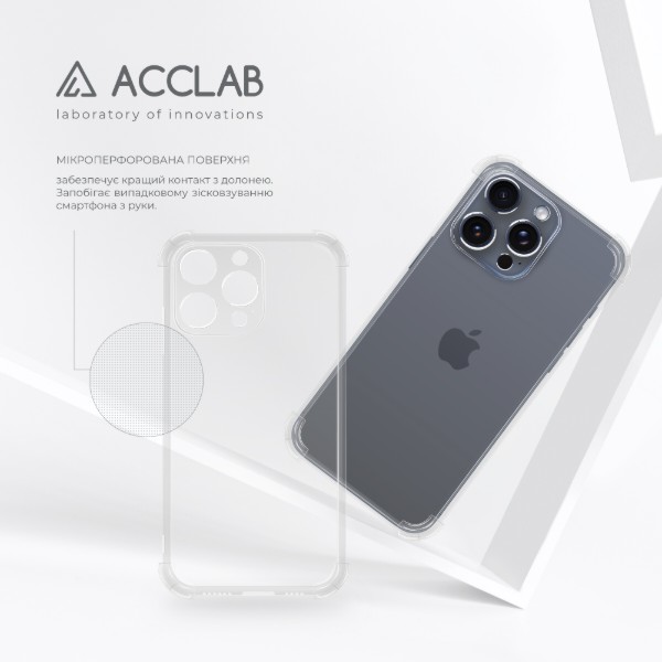 Фото - Чехол для смартфона ACCLAB Shockproof for Apple iPhone 15 Pro Max Light (1283126587900)