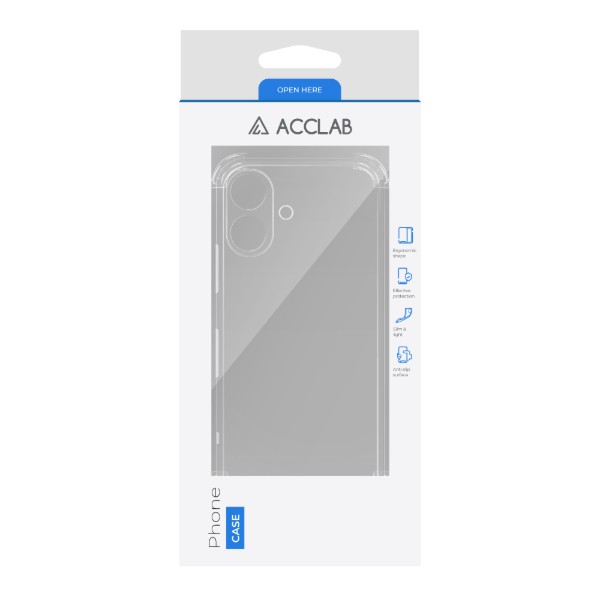 Фото - Чохол для смартфону ACCLAB Shockproof for Apple iPhone 16 Plus Light (1283126599132)