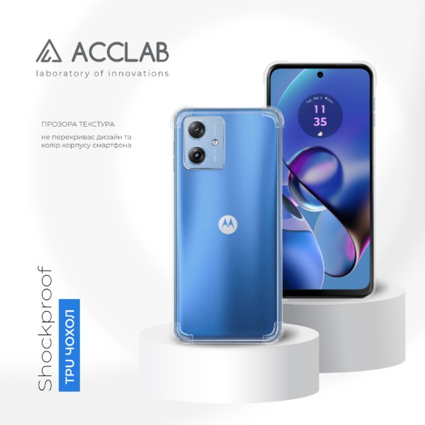 Фото - Чехол для смартфона ACCLAB Shockproof for Motorola G54 Light (1283126587979)