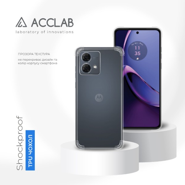 Фото - Чехол для смартфона ACCLAB Shockproof for Motorola G84 Light (1283126587986)