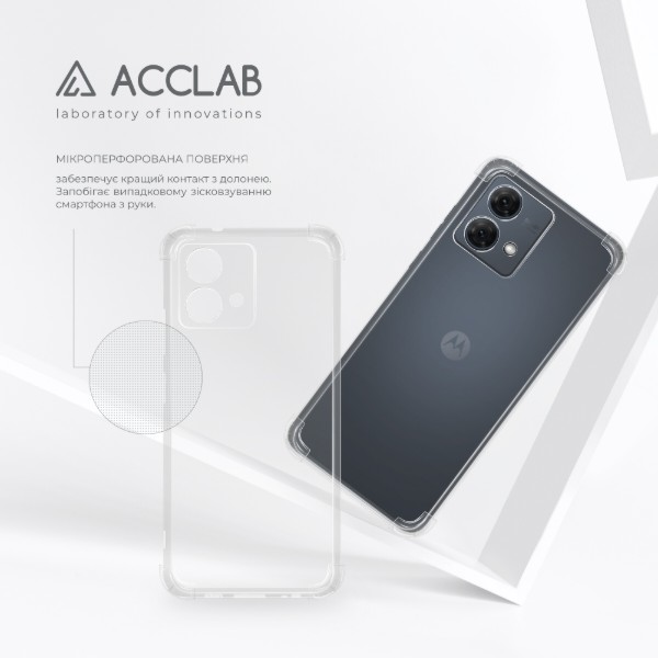 Фото - Чехол для смартфона ACCLAB Shockproof for Motorola G84 Light (1283126587986)