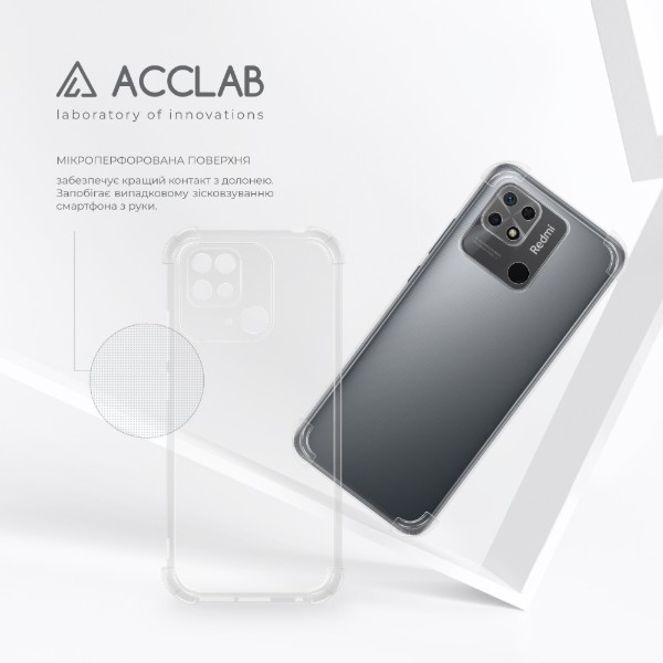 Фото - Чохол для смартфону ACCLAB Shockproof for Xiaomi Redmi 10C Light (1283126554094)