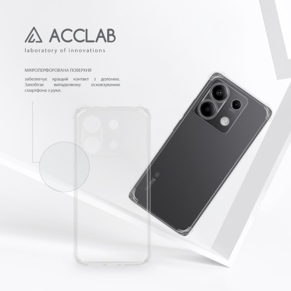 Фото - Чохол для смартфону ACCLAB Shockproof for Xiaomi Redmi Note 13 5G Light (1283126592317)