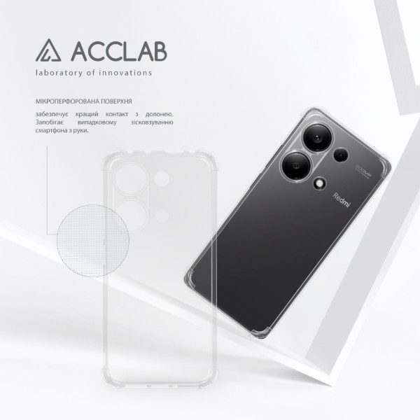 Фото - Чохол для смартфону ACCLAB Shockproof for Xiaomi Redmi Note 13 Pro 4G Light (1283126592324)