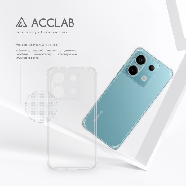 Фото - Чохол для смартфону ACCLAB Shockproof for Xiaomi Redmi Note 13 Pro 5G Light (1283126592331)