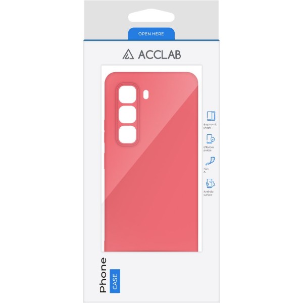 Фото - Чохол для смартфону ACCLAB Silicone Case for Infinix Hot 50 Pro Pink (1283126616570)