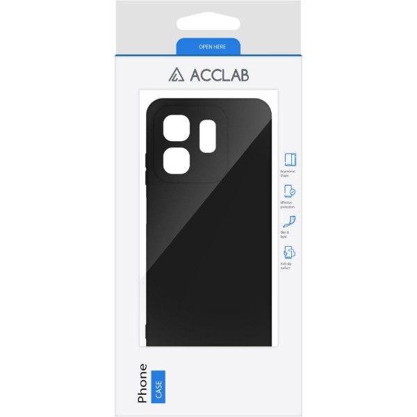 Фото - Чохол для смартфону ACCLAB Silicone Case for Infinix Hot 50i Black (1283126601293)