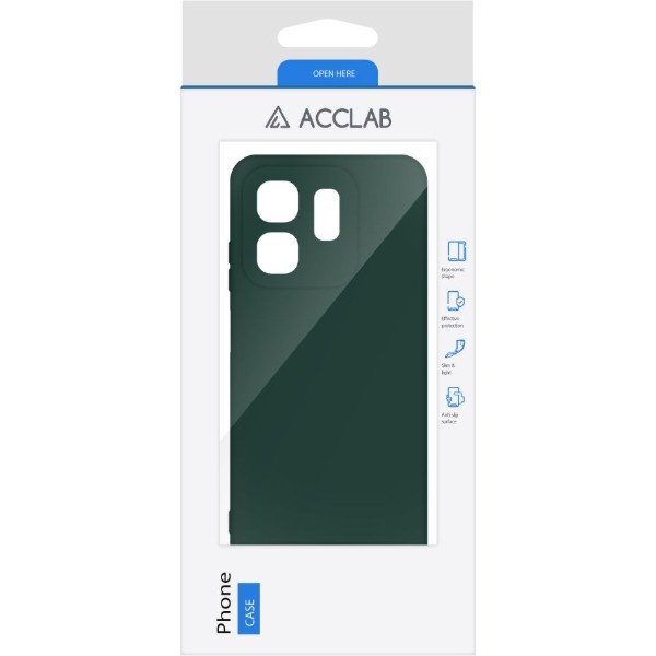 Фото - Чохол для смартфону ACCLAB Silicone Case for Infinix Hot 50i Dark Green (1283126601286)
