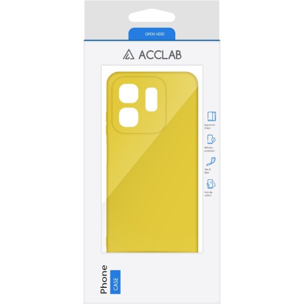 Фото - Чохол для смартфону ACCLAB Silicone Case for Infinix Hot 50i Yellow (1283126601255)