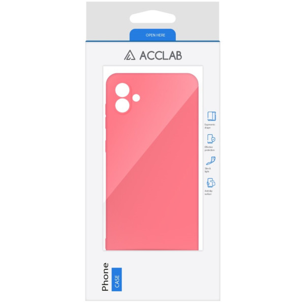 Фото - Чехол для смартфона ACCLAB Silicone Case for Samsung Galaxy A04 Pink (1283126601385)