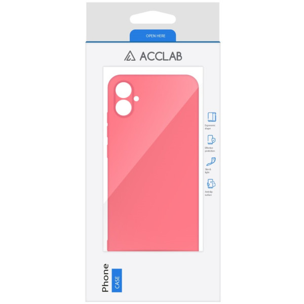 Фото - Чехол для смартфона ACCLAB Silicone Case for Samsung Galaxy A04e Pink (1283126601439)
