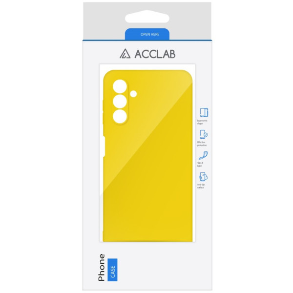 Фото - Чохол для смартфону ACCLAB Silicone Case for Samsung Galaxy A04s Yellow (1283126601477)