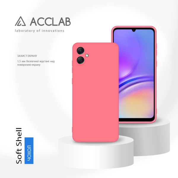 Фото - Чехол для смартфона ACCLAB Silicone Case for Samsung Galaxy A05 Pink (1283126601538)