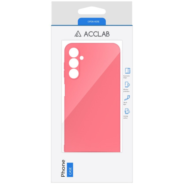 Фото - Чохол для смартфону ACCLAB Silicone Case for Samsung Galaxy A14 Pink (1283126601699)