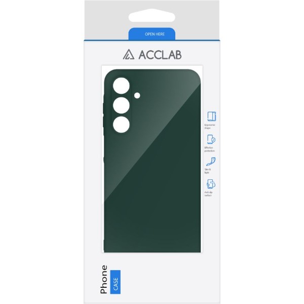 Фото - Чохол для смартфону ACCLAB Silicone Case for Samsung Galaxy A16 Dark Green (1283126601767)