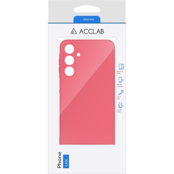 Фото - Чохол для смартфону ACCLAB Silicone Case for Samsung Galaxy A16 Pink (1283126601743)