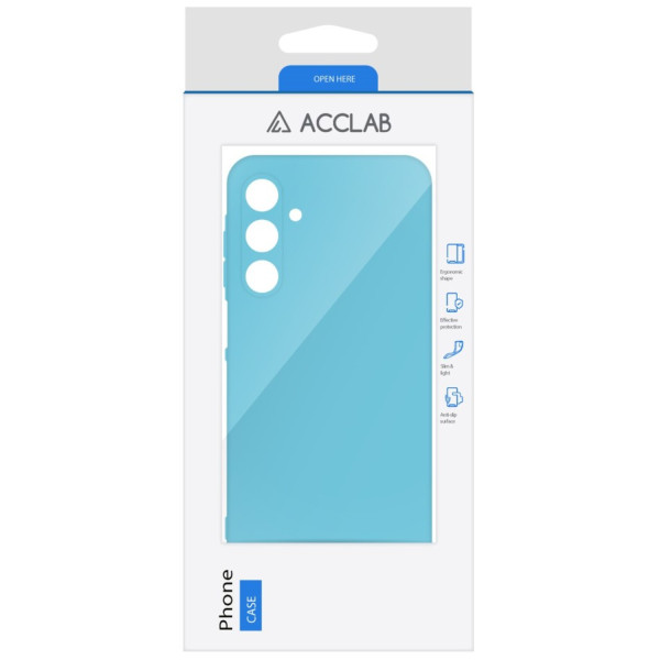 Фото - Чохол для смартфону ACCLAB Silicone Case for Samsung Galaxy A25 Blue (1283126601835)
