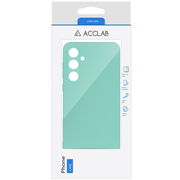 Фото - Чохол для смартфону ACCLAB Silicone Case for Samsung Galaxy A35 Blue (1283126601927)