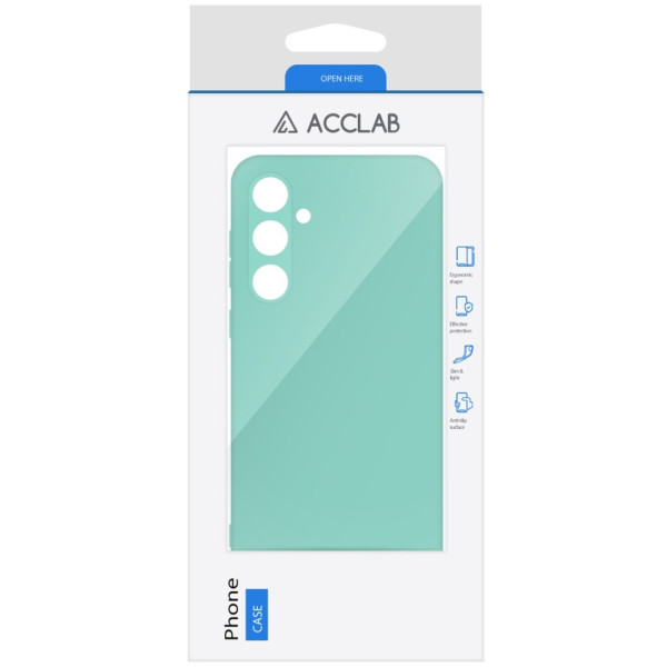 Фото - Чохол для смартфону ACCLAB Silicone Case for Samsung Galaxy A55 Blue (1283126602009)