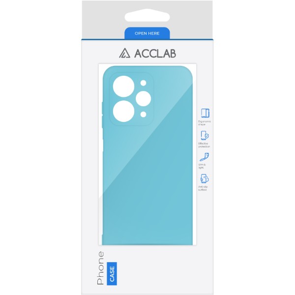 Фото - Чохол для смартфону ACCLAB Silicone Case for Xiaomi Redmi 12 Blue (1283126602337)