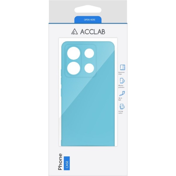 Фото - Чехол для смартфона ACCLAB Silicone Case for Xiaomi Redmi Note 13 Pro 5G Blue (1283126602924)