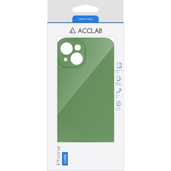 Фото - Чехол для смартфона ACCLAB SoftShell for Apple iPhone 14 Plus Green (1283126560132)