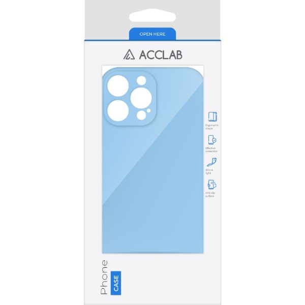 Фото - Чехол для смартфона ACCLAB SoftShell for Apple iPhone 14 PRO MAX Blue (1283126557118)
