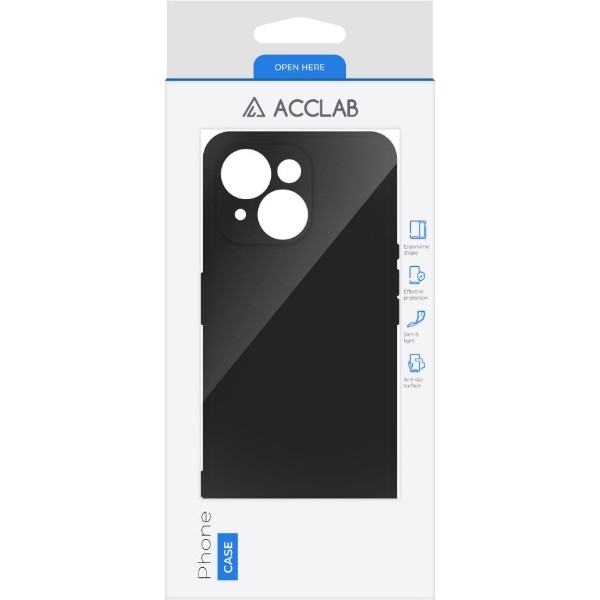 Фото - Чехол для смартфона ACCLAB SoftShell for Apple iPhone 15 Black (1283126586385)