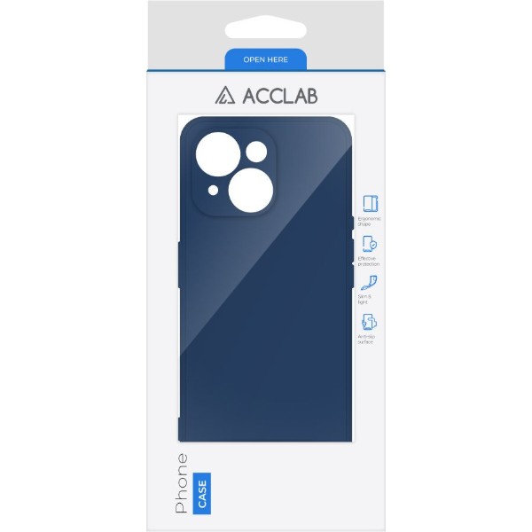 Фото - Чехол для смартфона ACCLAB SoftShell for Apple iPhone 15 Blue (1283126586347)