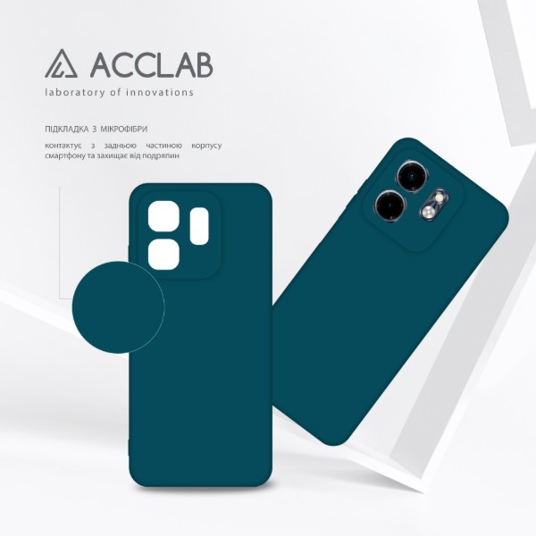 Фото - Чехол для смартфона ACCLAB SoftShell for Infinix Smart 9 Blue (1283126611681)