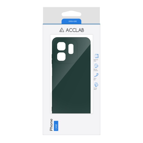Фото - Чехол для смартфона ACCLAB SoftShell for Infinix Smart 9 Dark Green (1283126611698)